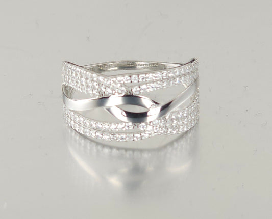 925 Sterling Silver Fashion Ring R61