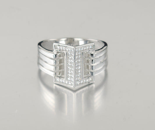 925 Sterling Silver Fashion Ring R62