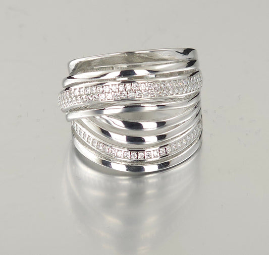 925 Sterling Silver Fashion Ring R71